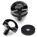 1/4" Camera Neck Strap Screw Holder, SDTC Tech 2 Pack 1/4-20 Thread Camera Screws with Rubber Washer for Quick Install/Release Wrist Strap Sling | 2 Pack 1/4-20 Thread Camera Screws with Rubber Washer for Quick Install/Release Wrist Strap Sling by SDTCTech