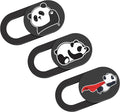 Laptop Camera Cover, Ultra Thin 0.02 Inch Webcam Cover, Camera Blocker Macbook Accessories for Macbook Pro/Air iMac iPad iPhone Tablet PC Computer Cute Panda Lovers Gifts Protect Privacy Security by HKDGYHON