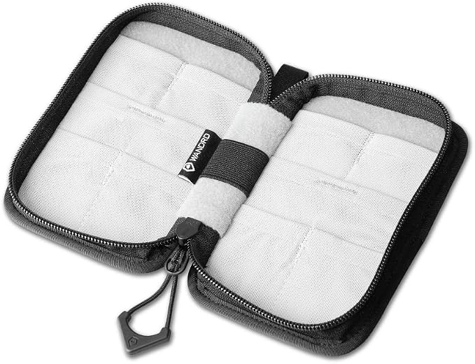 WANDRD Memory Card Case - Durable SD, Micro SD Card Holder for Creators | Camera Accessories & Electronics Organizer for Travel (Black) - Image 5