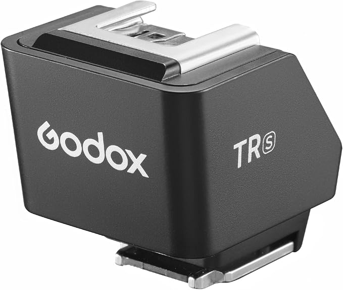 Godox TR-S TR for Sony TTL HSS Hot Shoe Riser Hot Shoe Extender for GOdox iT30 Pro, iT20, iT22 TTL Flash X3 Trigger for Sony,Reduce Lens Shadow, Tilt Adjustment: 0-90°, for Mini Flash Under 300g by GODOX