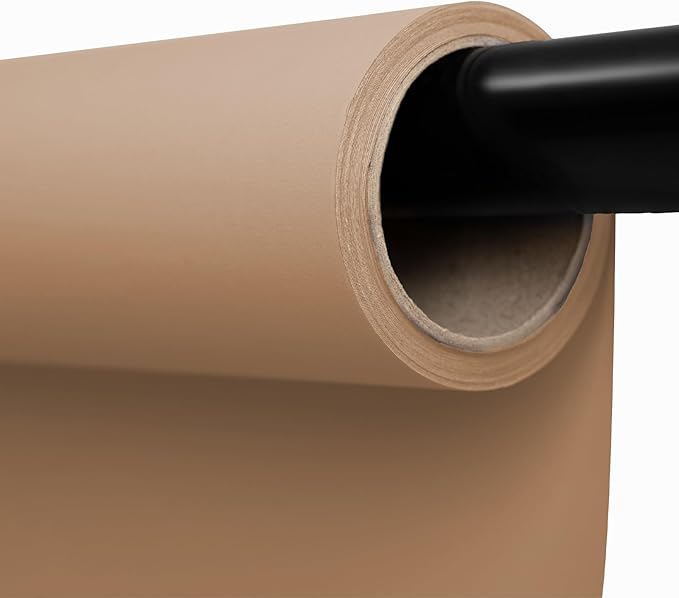 Kate Seamless Paper Backdrop for Photography Wheat Photo Backdrop Paper (106.8''x32.8' Wheat) by KateBackdropforPhotography