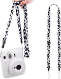 VOVMOEYA Camera Strap,Cute Camera Lanyard Neck Strap,iPad Strap,Cute Camera Strap for Fujifilm mini Camera Kodak Smile + Smile plus,pink,Black and White by VOVMOEYA