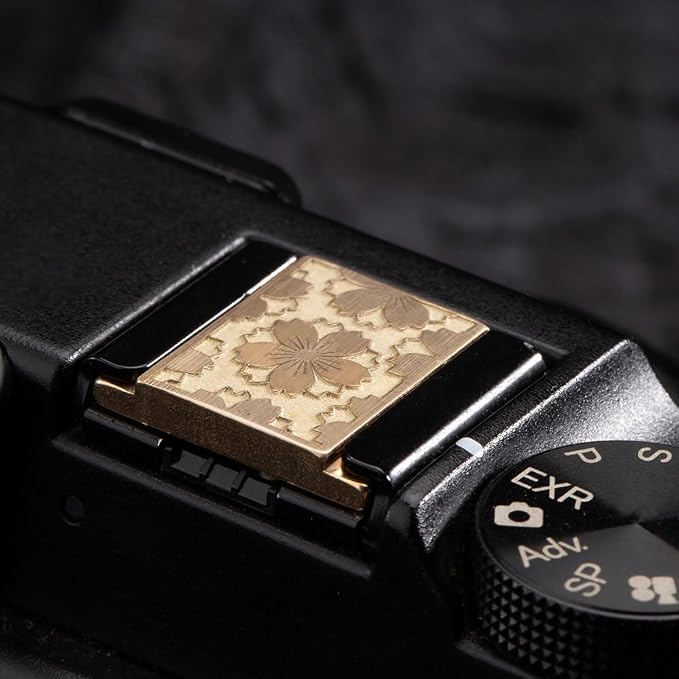 Cherry Blossom Shutter Button for Fujifilm XT5 XT30 X100VI for Leica | Brass alloy shutter Botton pattern scratch-resistant For Fuji XT5 XT4 XT3 XT30 XT30II XT30III XT20 X100V For Nikon For Leica - Image 5