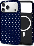 TPU Phone Case for iPhone 17 Pro, MagSafe Wireless Charging Compatible, Shockproof Slim Fit Protective Cover with Anti-Yellowing & Raised Camera Protection (Polka dot 7, iPhone 17 Pro(6.3")) by Unknown