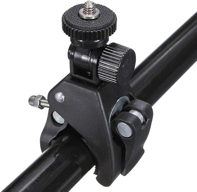 BlueSunshine Digital Camera Bike Handlebar Mount 1/4" Screw Clamp Bracket Tripod Holder Clamp for DSLR SLR Camera - Image 6