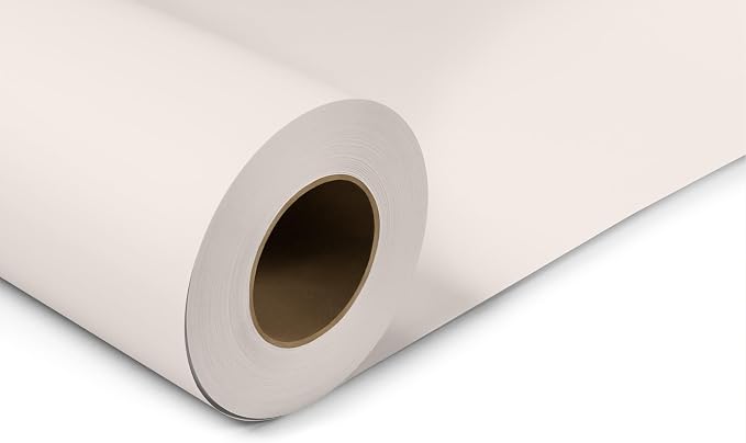 Denny Mfg Seamless Paper Backdrop for Photoshoot, Off White, 53 in x 36 ft | Photoshoot backdrop, Matte Finish for Portraits, Product Photos and Video Shoots, with Free Roll Gaffer Tape (2 in x 13 ft) - Image 2