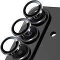 SiHPuoy 2Set Camera Lens Protector for Samsung Galaxy S26/S26 Plus, Black | 9H+ Tempered Glass, Military Grade Shatterproof,Anti-Scratch, Case Friendly,HD Metal Camera Cover,Does not Affect Night Shots by SiHPuoy