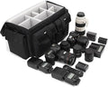 Large Camera Bag, Pressure proof &Waterproof DSLR SLR Mirrorless Gadget bag,Cine Cube Bag for Camera Gear, Photographer, Videographer Videomakers，For FS7/FS6(XL) by svatin