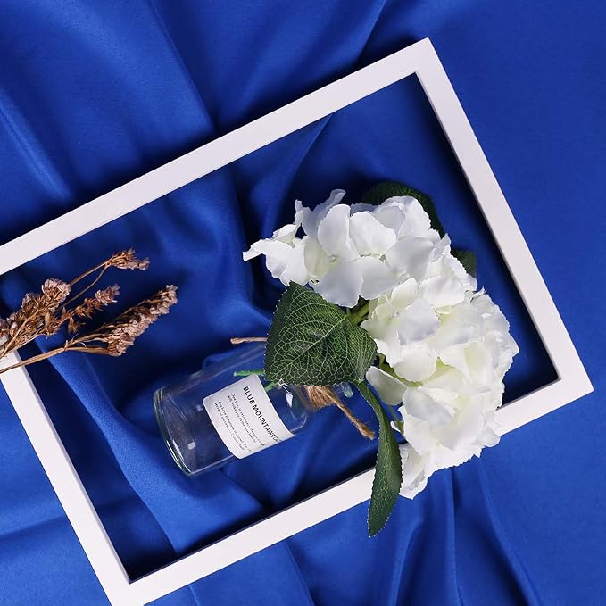 GFCC Royal Blue Backdrop - 8FTX10FT Polyester Blue Photo Backdrop for Photoshoot Background for Photography Screen Video Recording Photo Background | Non-Reflective, Polyester Curtain, Easy Hang, Multipurpose Screen for Studio Photo Booth, Video Record... - Image 5