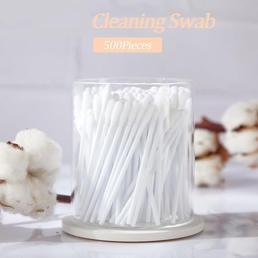 Zhengmy 500 Pcs Foam Swabs for Printer Head Camera Lens 3.66 Inch,White | Sponge Tip Cleaning Sticks for Inkjet Printer Nozzle, Optical Equipment Dust Removal, Electronics Detailing, Lint-free - Image 5