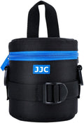 JJC Deluxe Lens Case Pouch Bag for Camera Lens Below 2.95" x 3.93"(D x L) | for Canon EF-S 18-55mm/EF 50mm f1.8/RF-S 18-150mm, Nikon AF-S 18-55mm/AF-P 18-55mm, Fuji XC 16-50mm/XF 18-55mm Lens & More by JJC