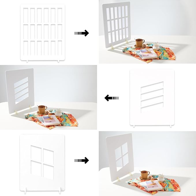 3PCS 15x19 inch Light and Shadow Boards, Window Light Boards for Photography Studio, Perfect for Food, Jewelry and Make-up Shooting - Image 2