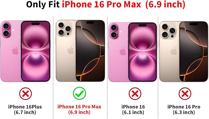 Cute Pink Cheetah Print Phone Case for iPhone 16 Pro Max 6.9" | Aesthetic Leopard Pattern Design Cover Full Camera Lens Protective Shockproof Soft Slim TPU Funda for Women Girls - Image 2