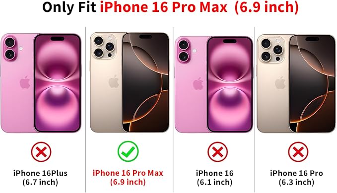 Cute Black Cheetah Print Phone Case for iPhone 16 Pro Max 6.9" | Aesthetic Leopard Pattern Design Cover Full Camera Lens Protective Shockproof Soft Slim TPU Funda for Men Women Girls - Image 2