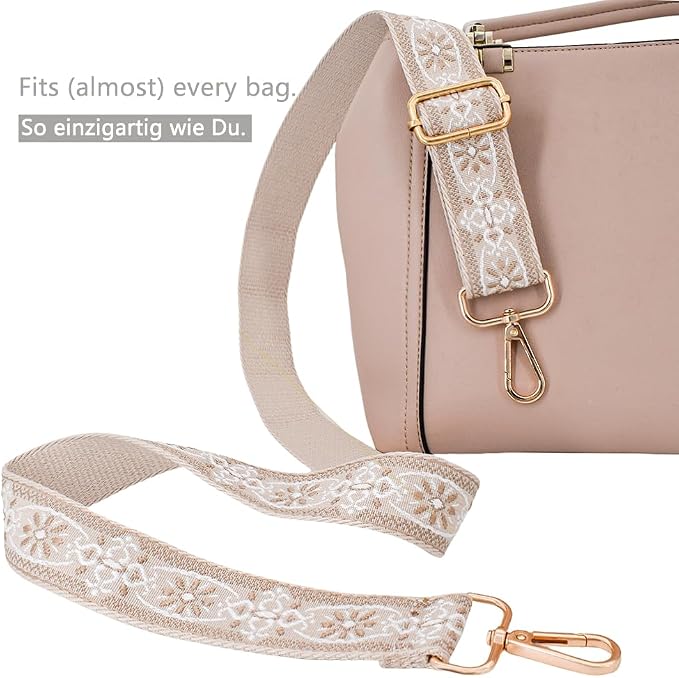 Replacement Purse Strap Shoulder Strap Adjustable Crossbody Strap for Women Crossbody Wide Shoulder Bag - Image 5