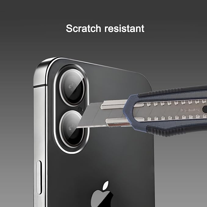 Ailun 3 Pack Camera Lens Protector for iPhone 17, Tempered Glass | Ultra HD, Anti-Scratch, Case Friendly, Does not Affect Night Shots - Image 5