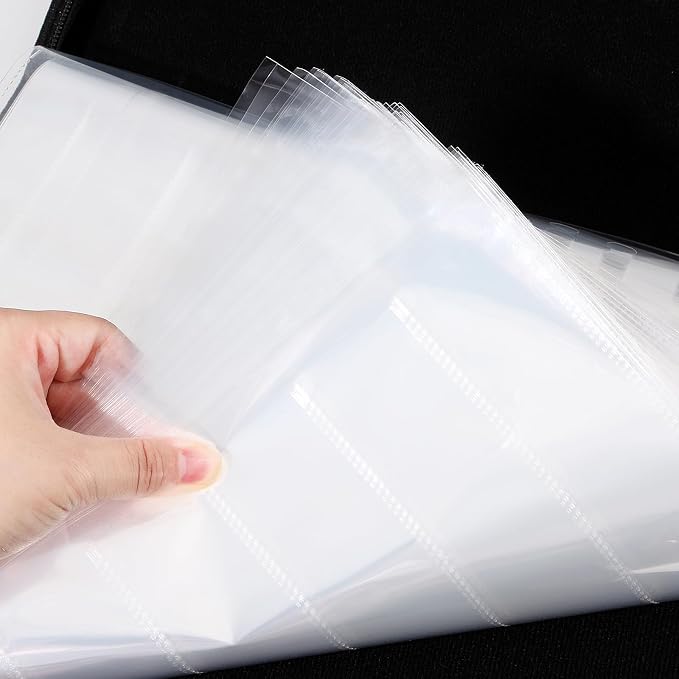 25 Pcs 35mm Film Negative Sleeves Film Negative Storage Presentation Materials 35mm Size Negative Pages Holds Seven Strips of Six Frames Help You Collect and Organize Film - Image 5