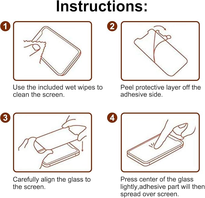 PEHAEL for iPhone 11 Pro Max/iPhone Xs Max Privacy Screen Protector | Installation kits, Anti-Spy Private, Anti-Scratch, 9H Tempered Glass, Case Friendly, 2 Pack, [6.5 inch] - Image 8