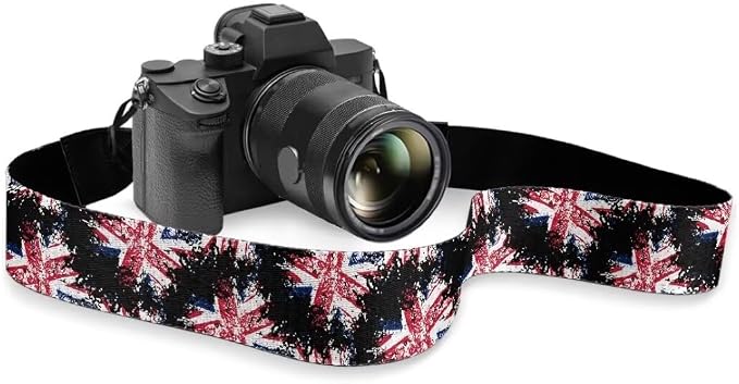Coldinair Black Adjustable Camera Strap Universal Neck & Shoulder Soft Padded Strap for All DSLR Cameras,Binoculars by Coldinair