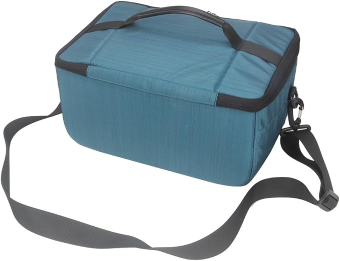 Koolertron Dslr Camera Insert Bag Purse Universal Liner Lens Pouch Partition Protective Cover Waterproof Sleeve for Cannon/Nikon/Sony (Blue) - Image 9