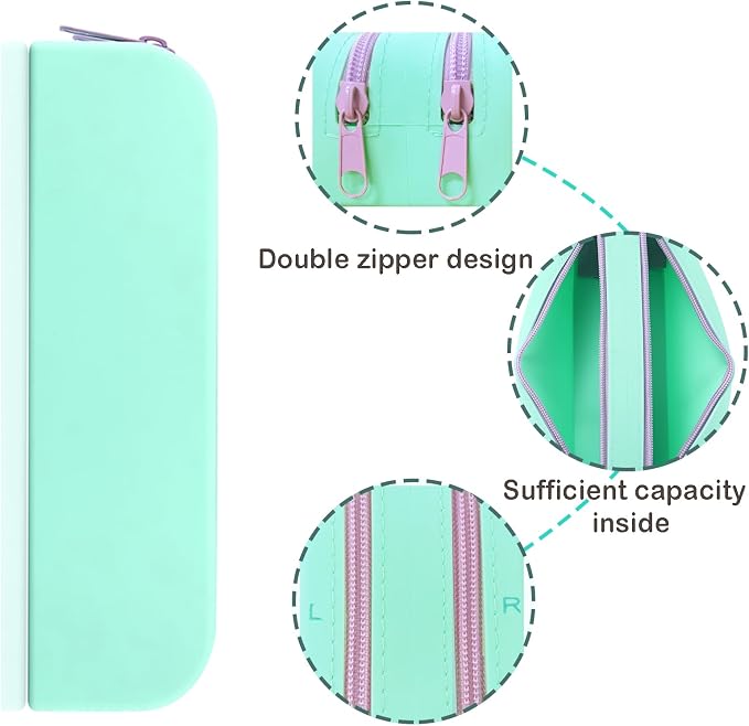 AITIME Disposable Daily Contact Lens Organizer Dispenser with Labeled R&L | Contact Lens Travel Case Holder 40 Lens,Color Contact Lens Storage Bag Kit - Image 2