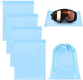M METERXITY Ski Goggle Bag, Soft Microfiber Pouch Bags Case with Drawstring for Snow Goggles/Camera Lenses/Sunglasses by MMETERXITY