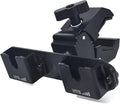 HYS Clamping Mechanism for the Handheld CB Radio/Marine Radio/Walkie Talkie/ Mobile Radio Shoulder Speaker Mic is Strong and the Quick-Release,Belt Clip& Round Knob Holder Base by HYS