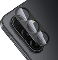 Camera Lens Protector for Samsung Galaxy A17, Black | AR+AF, 9H Tempered Glass, Individual Metal Ring, Anti Glare, Fall Protection, Camera Screen Cover by TENOC