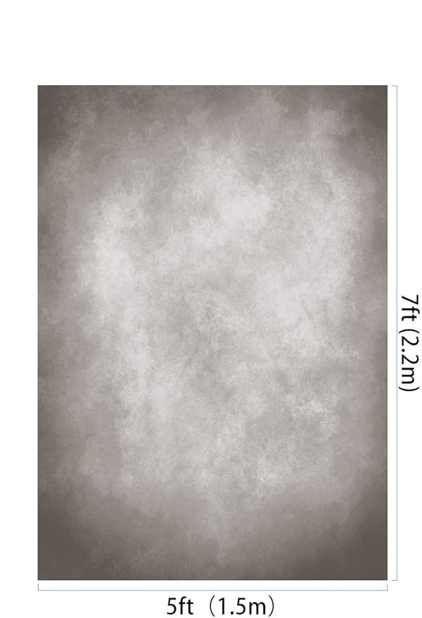 Kate 5x7ft Vintage Backdrops Abstract Grey Portrait Photo Backdrop for Photography Studio - Image 2