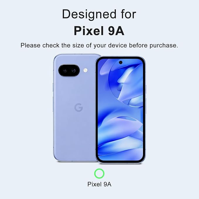 3 Pack Screen Protector for Google Pixel 9a Tempered Glass | Supports Ultrasonic Fingerprint Unlocking, Featuring Anti-Scratch 9H Hardness & Easy Alignment Kit - Image 2