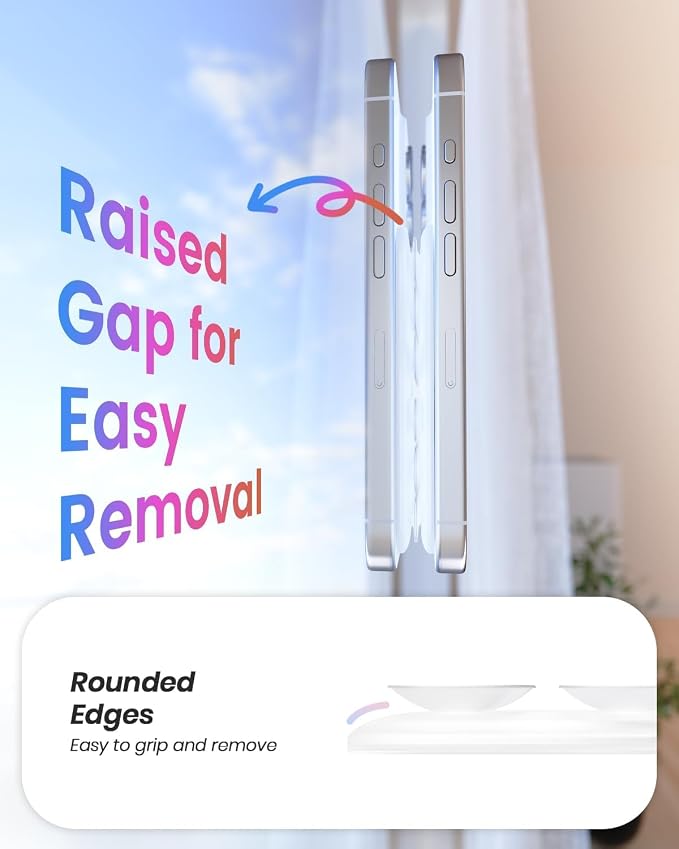 2Pack Magnetic Suction Phone Mount for MagSafe, Light Pink & Light Blue | Sticky Phone Grip Holder for iPhone, Removable Hands-Free Selfie/Video for TikTok Influencers, Women Girl Gift - Image 5