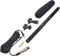 Ruittos Camera Microphone 14inch Long Shotgun Mic for Video Recording | on-Camera Microphone for Canon Nikon Sony....DSLR/SLR/Video Camcorder Interview Boom Mic by Ruittos