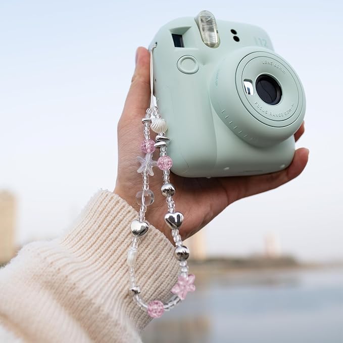 Beaded Camera Wrist Strap Cute Digital Camera Charm Strap, Phone Charm Wristlet Strap for Camera Accessories - Image 7