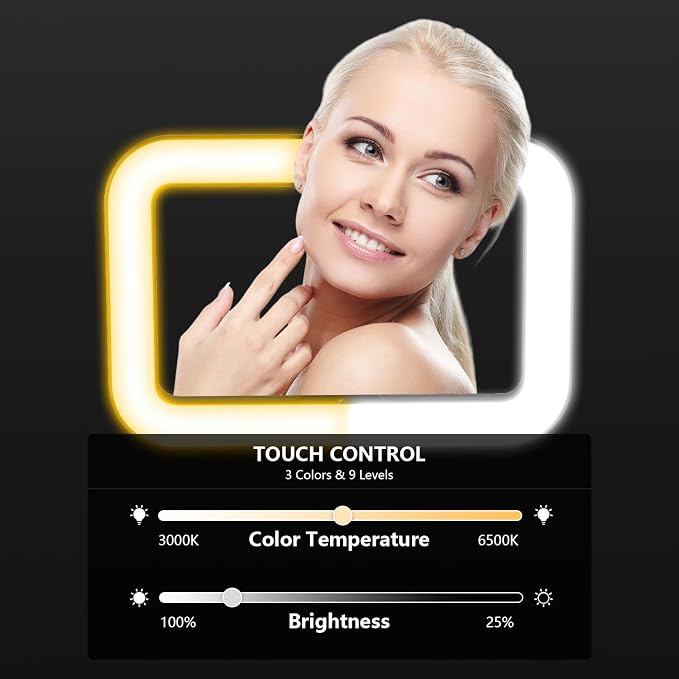 Selfie Ring Light with Stand, Tripod with Dimmable LED Lights | LED Selfie Light, Extendable Ring Light Tripod for Photography, Video Recording, Live Stream, Makeup - Image 4