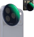 K&F CONCEPT Snap-On ND2-32 Filter Compatible with iPhone 17 Pro & Pro Max | 11.2g Ultra-Lightweight Variable ND Lens Filter with Snap-on Deco Mount, AGC Glass 28-Layer Coating, FA301 by KFCONCEPT