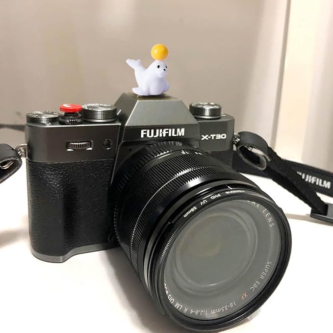 Camera Hot Shoe Cover, Cartoon Hot Shoe Cap, Hot Shoe Protector Compatible with Sony Fujifilm Fuji Canon Nikon Pentax Leical Panasonic (2pcs Seal Dolphin) - Image 2