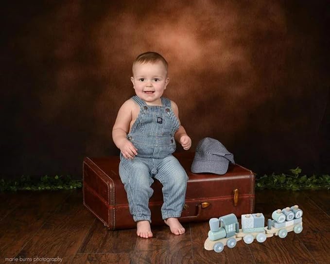Kate 8x8ft Abstract Photography Backdrop Brown Painted Background Portrait Backdrop for Photographer - Image 3