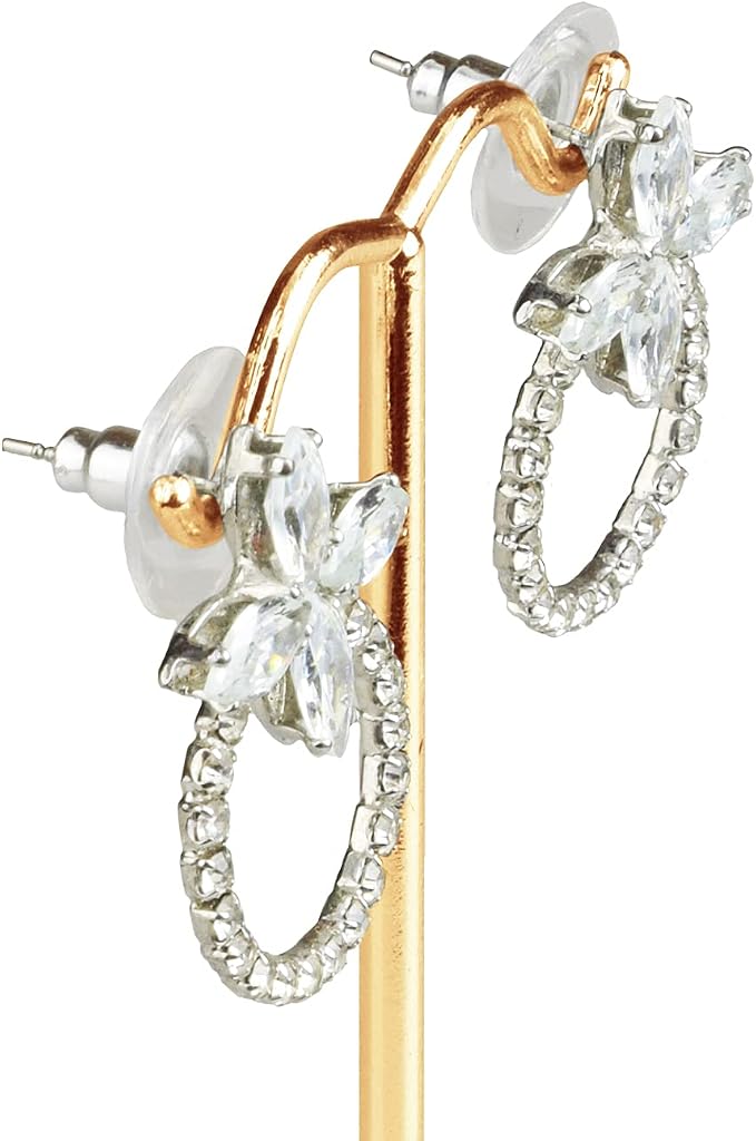 MOOCA 4-Piece Acrylic Earring Display Stand Set | Premium acrylic bracelet and necklace display, easy to assemble for travel, trade shows, home, or retail displays - Image 6