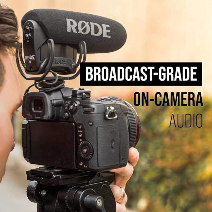 Rode VideoMic Pro R Camera-Mount Shotgun Microphone,Black - Image 6