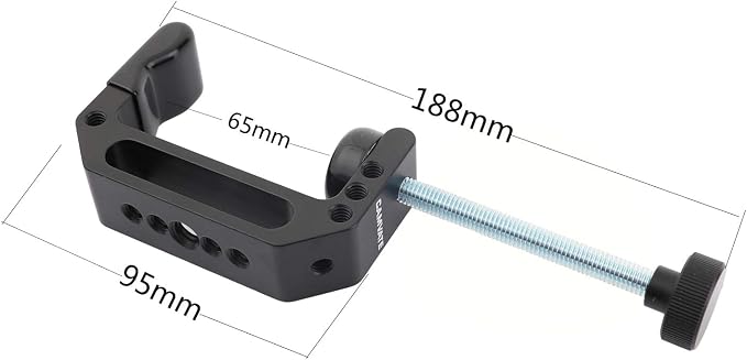 CAMVATE Extended Size C Clamp with 1/4" & 3/8" Mounting Points - Image 2