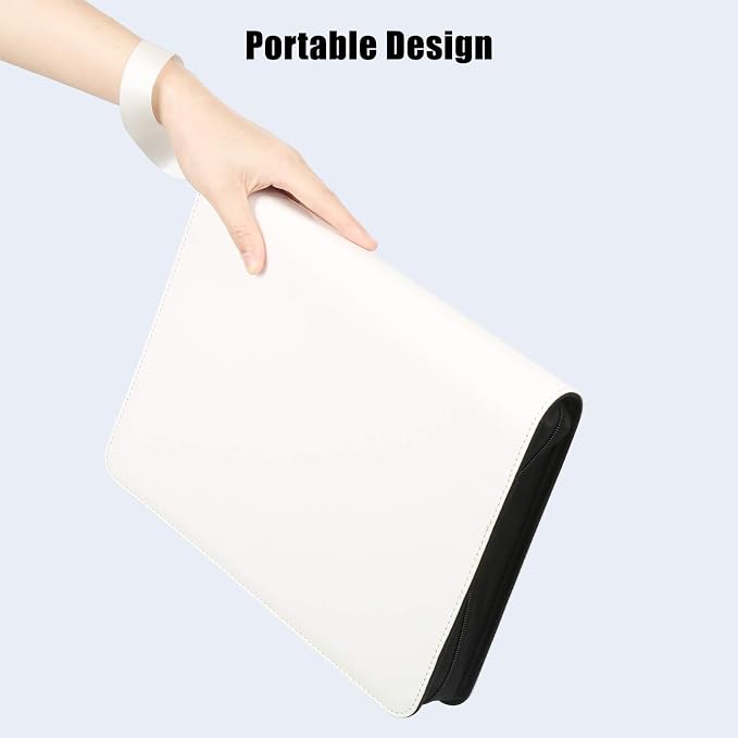 Veicevol 540-Pocket Album for Instax Mini & Polaroid 2x3 inch Photos, White | Large Capacity, Designed for Fujifilm Instax Mini and Polaroid 2x3 Photos, To Store Pictures Or Trading Collection Cards - Image 8
