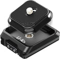 ULANZI UKA01 Camera Quick Release Plate, Tripod Mount Camera Adapter Kit | Quick Release with 1/4''-3/8" Screw for Gimbals, Sliders, DSLR, Tripods DJI Sony& 38mm Arca-Swiss Max Load 20kg(Base & Plate) by ulanzi