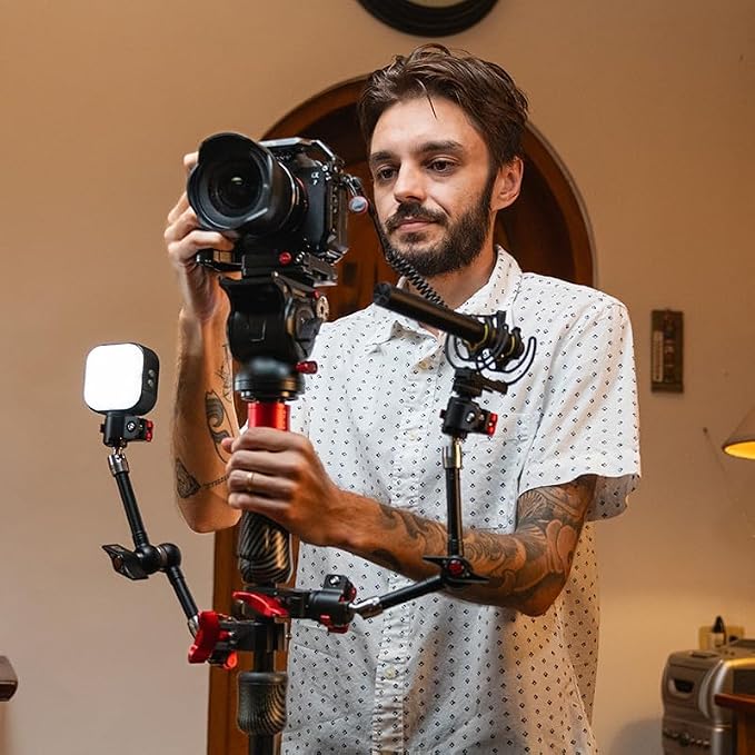 IFOOTAGE Cobra 3 Strike A150S Aluminum Camera Monopod 59" | Travel Monopod with Feet, 1/4" & 3/8" Quick Release Compatible with Sony Canon Nikon DSLR Camera, Payload 11lb - Image 10