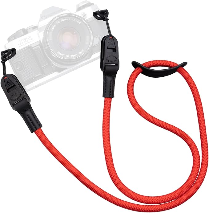 VKO Camera Strap Rope Quick Release Neck Shoulder Straps for Photographers | Film SLR DSLR Cameras Vintage Cute QD Nylon Adjustable by VKO