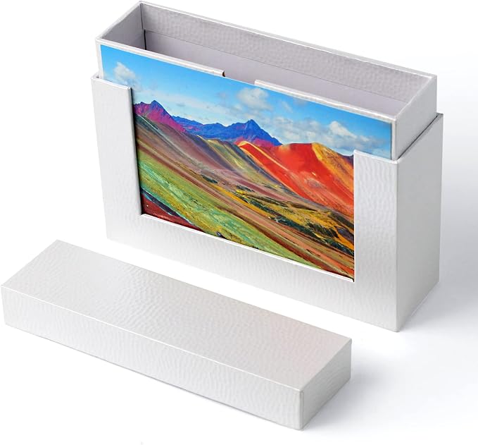 5x7 Photo Storage Boxes, Small Photo Storage Box Archival For Couple Photos, Postcards Box, Cardboard Photo Case For Pictures (2 Pack) - Image 2