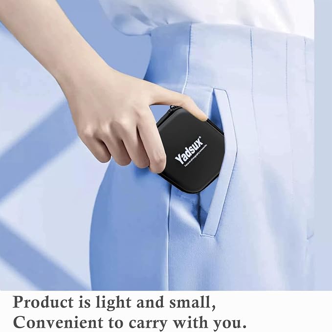 CPL Filter for iPhone Samsung, 52mm Clip On Phone Polarizing Lens | HD coated optical glass. Blue rotating ring. Metal clip with thread mount. Cuts water/glass glare. Pouch & cloth. - Image 6