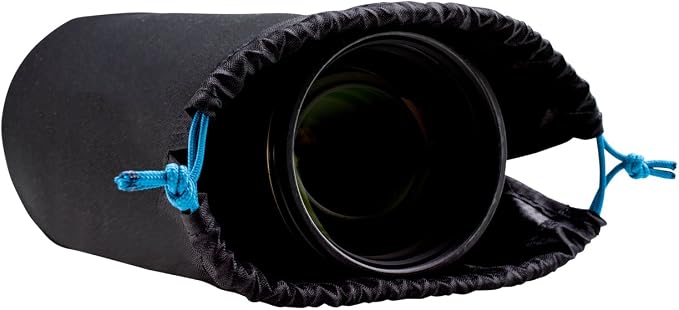 Tenba Tools Soft Lens Pouch for DSLR and Mirrorless Lenses 9x4.8 in. (23x12 cm) – Black (636-354) - Image 2