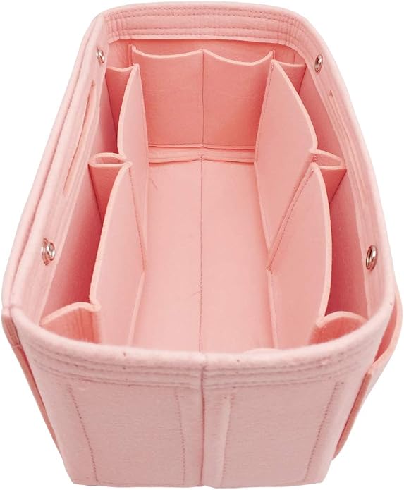 LEXSION Purse Organizer Insert Multi Pocket Bag Organizer Shaper | zipper bag, tote shaper, multi pocket bag, handbag shaper, various sizes by LEXSION