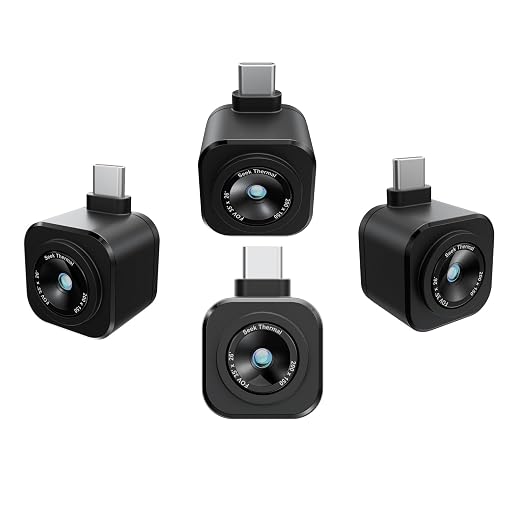 Seek Thermal - Nano 200 Thermal Camera for Apple iOS with USB-C Connector, iPhone Thermal Camera, High Resolution 200 X 150 Thermal Imager, 25hz Imaging Frame Rate, -4°F~626°F, iPhone 15 & 16 - Image 4