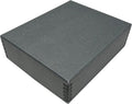 Lineco Museum Archival Storage Box, Drop Front, 8.75x10.75x3 in, Gray | Acid-Free with Metal Edge, Preserves Picture Longevity, Organize Photos, Newspapers, Prints, Documents, Crafts, DIY by Lineco